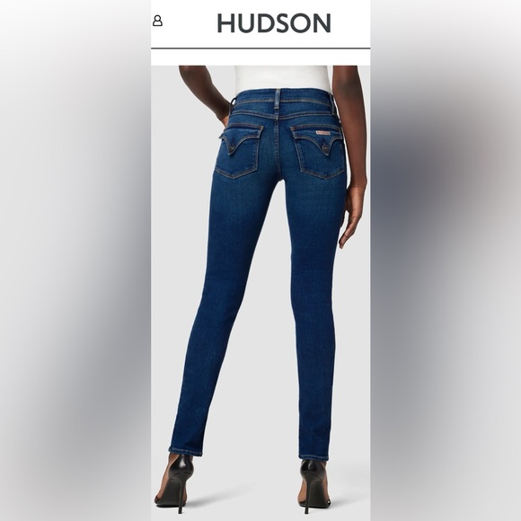 Hudson Collin Mid-Rise Skinny Jean in Obscurity size 27 - Picture 3 of 16